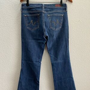 The Club Flare AG Adriano Goldschmied Dark Wash Jeans Vintage VTG 29 x 28